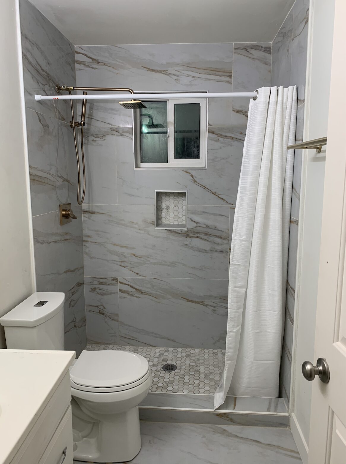 Bathroom after