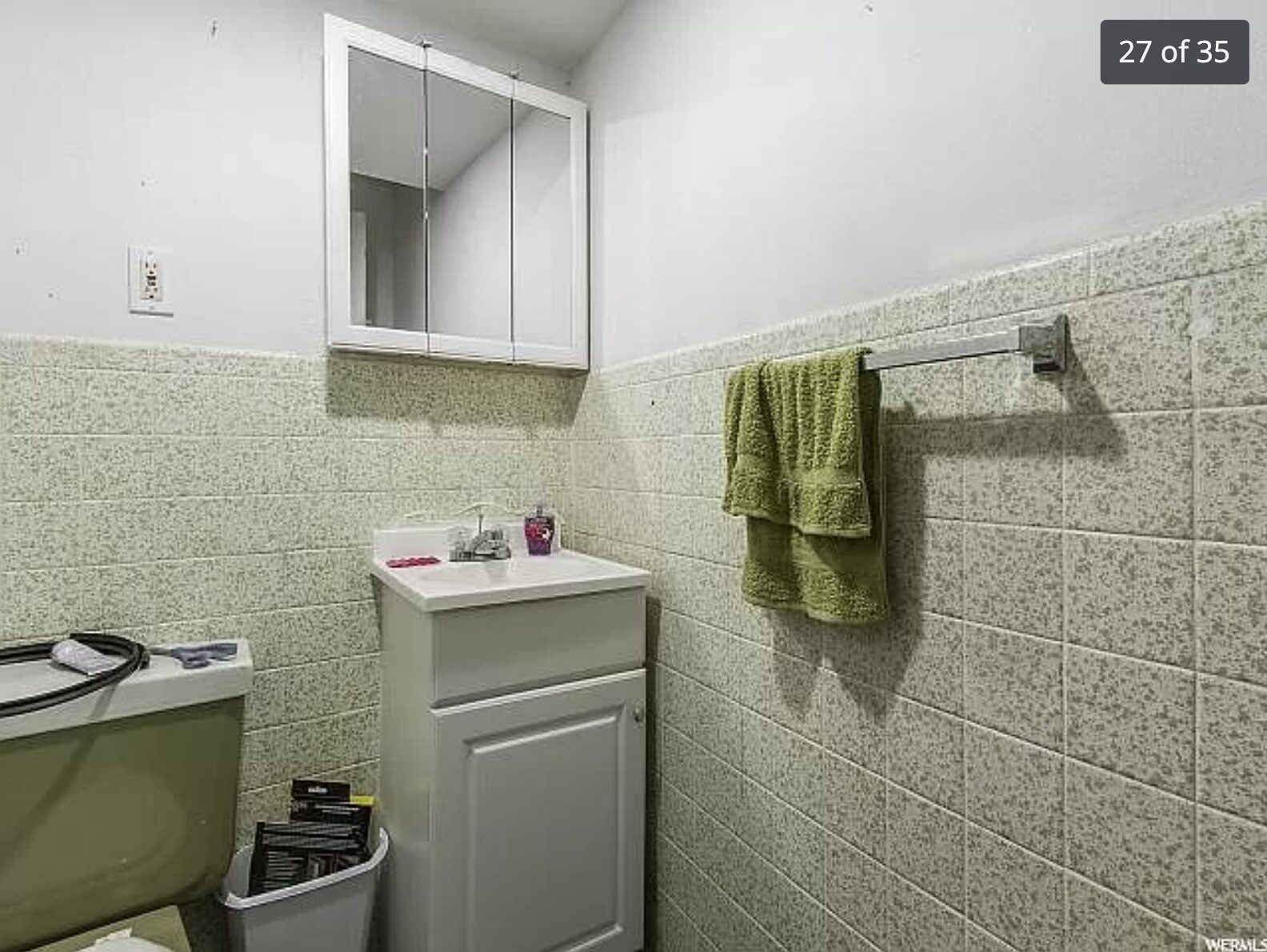 Bathroom before