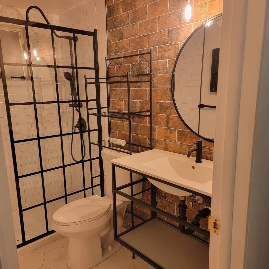 Downstairs bathroom after