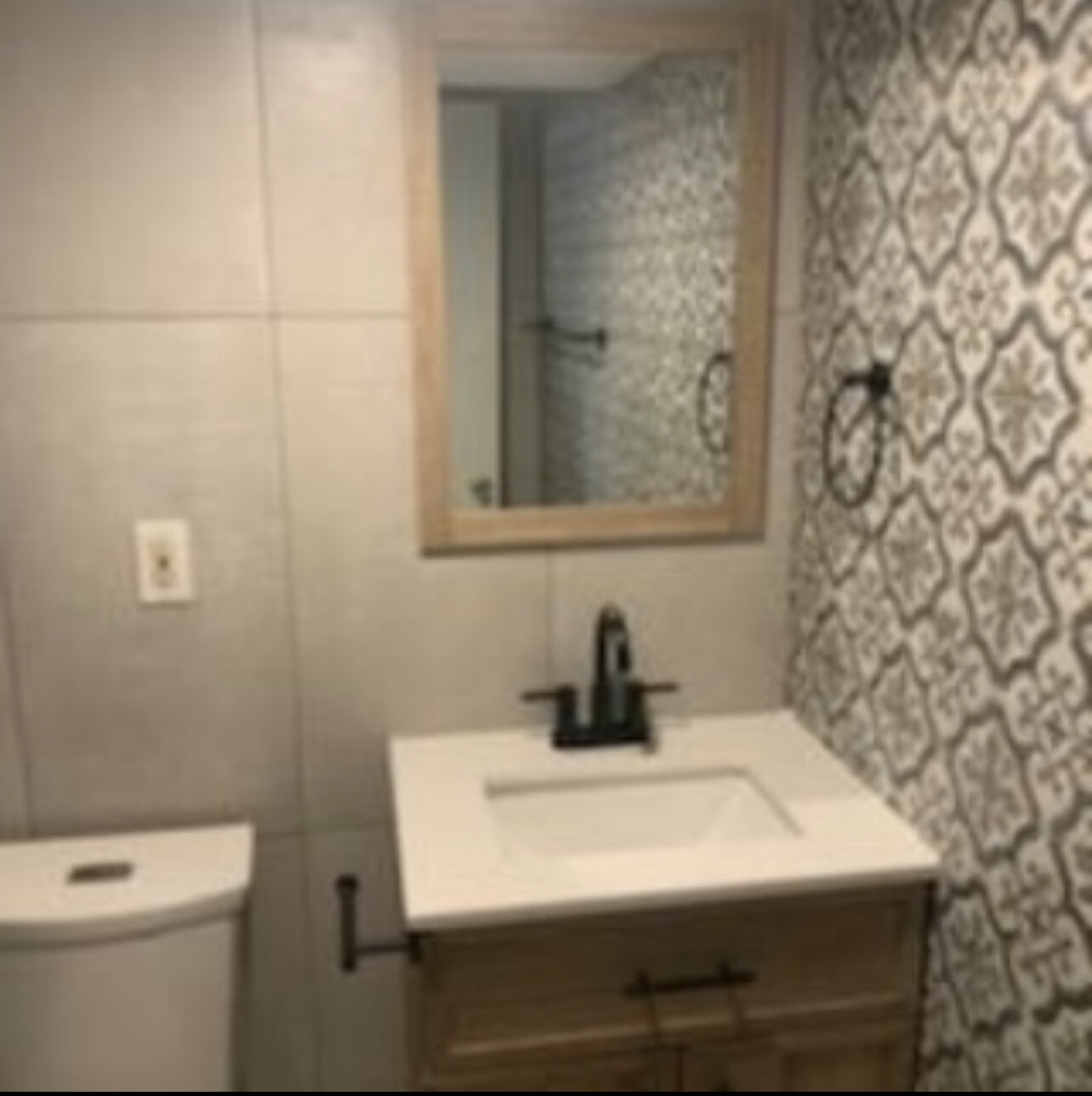 Bathroom after