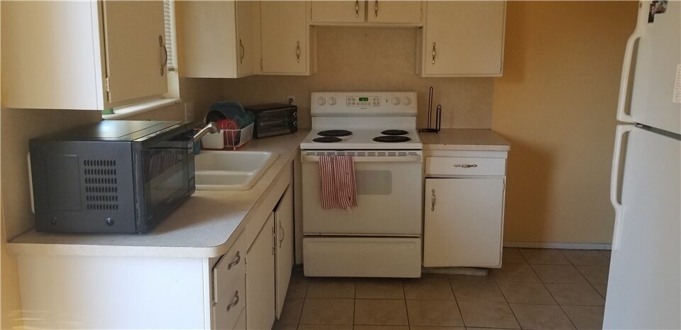 Kitchen before