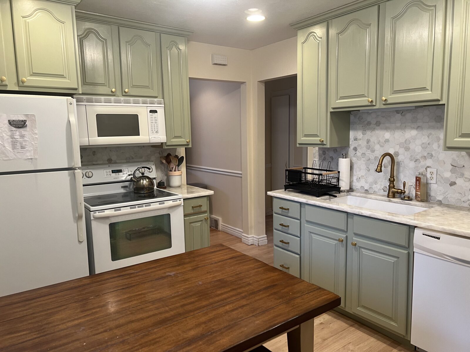 Kitchen after