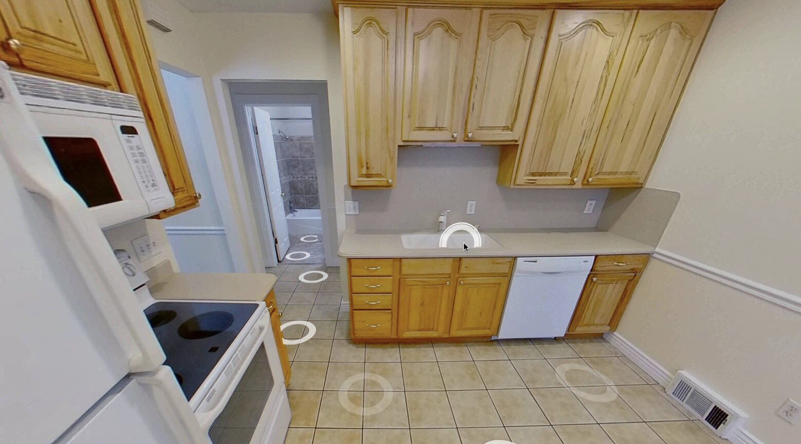 Kitchen before