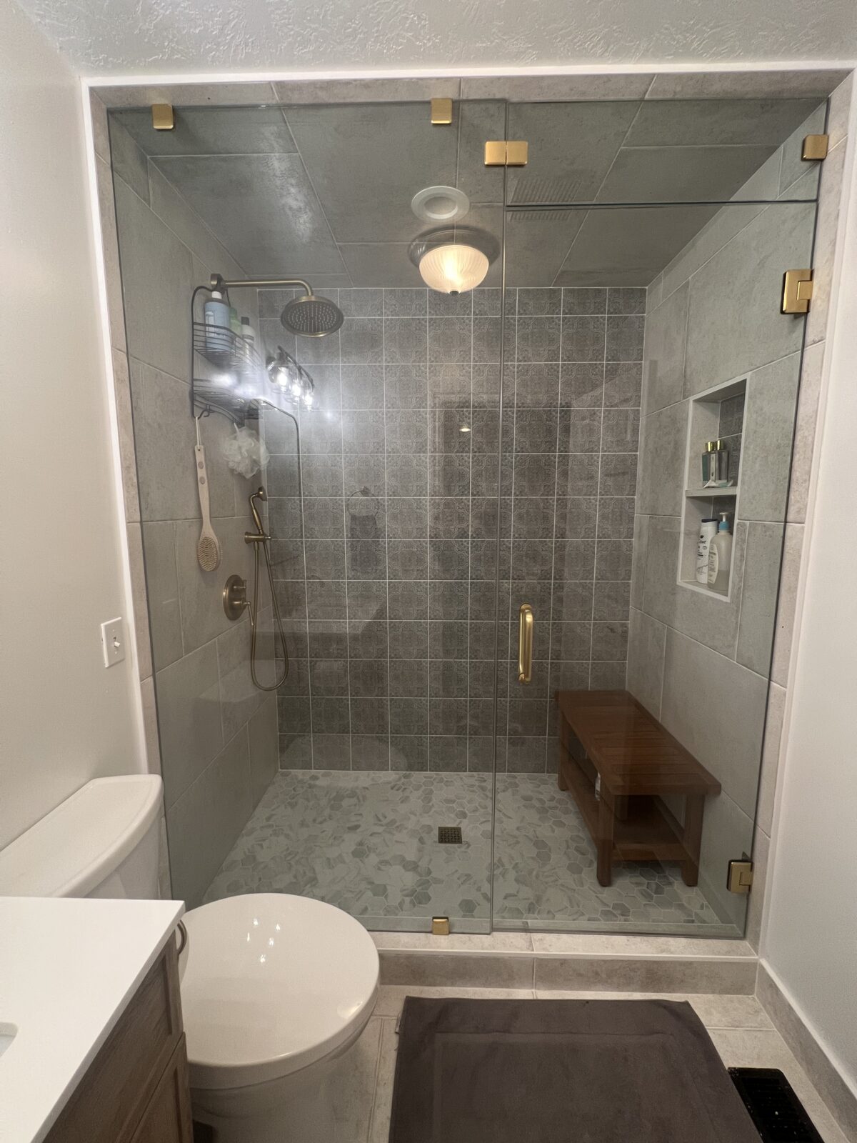 Master bathroom after