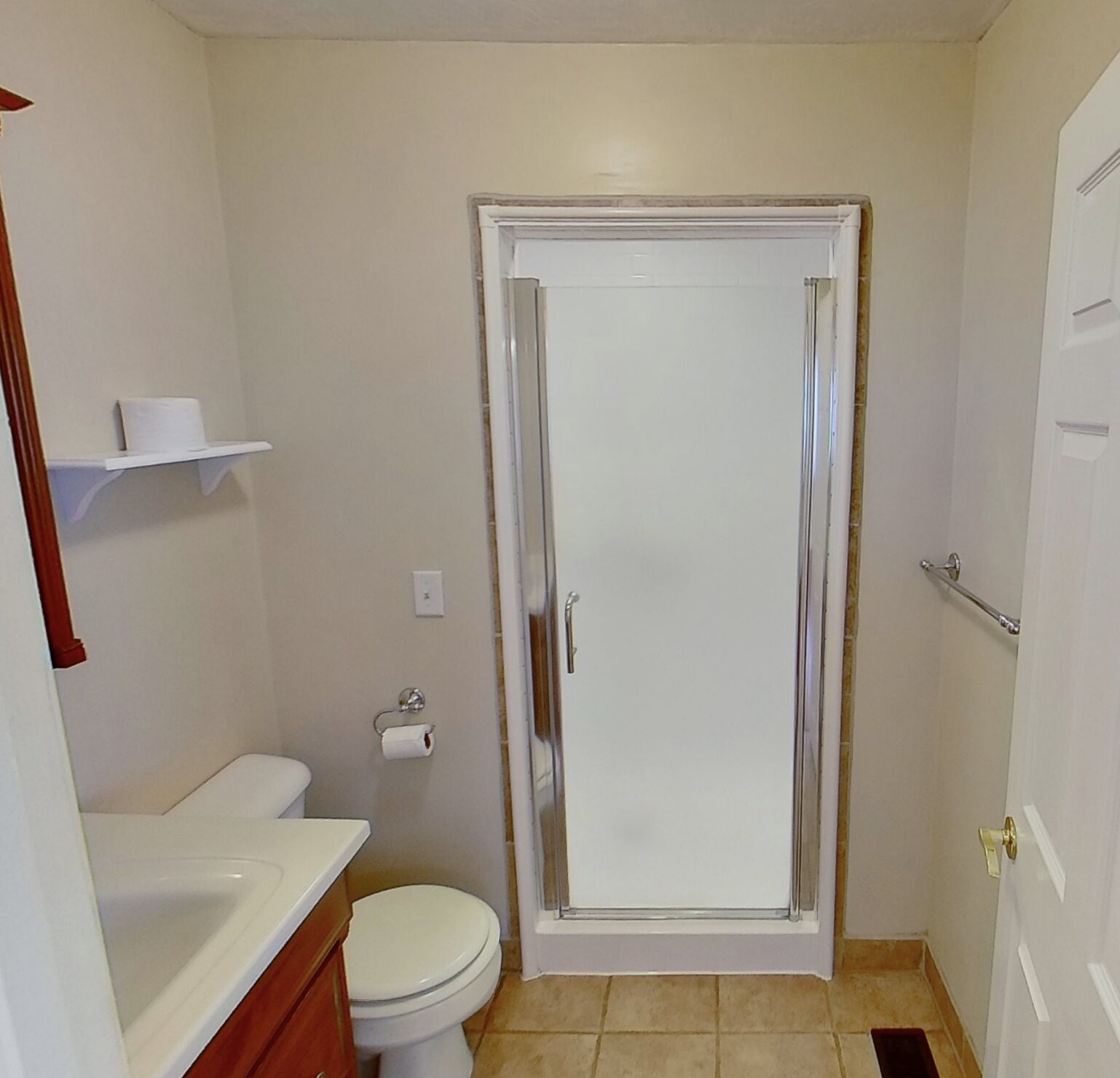 Master bathroom before