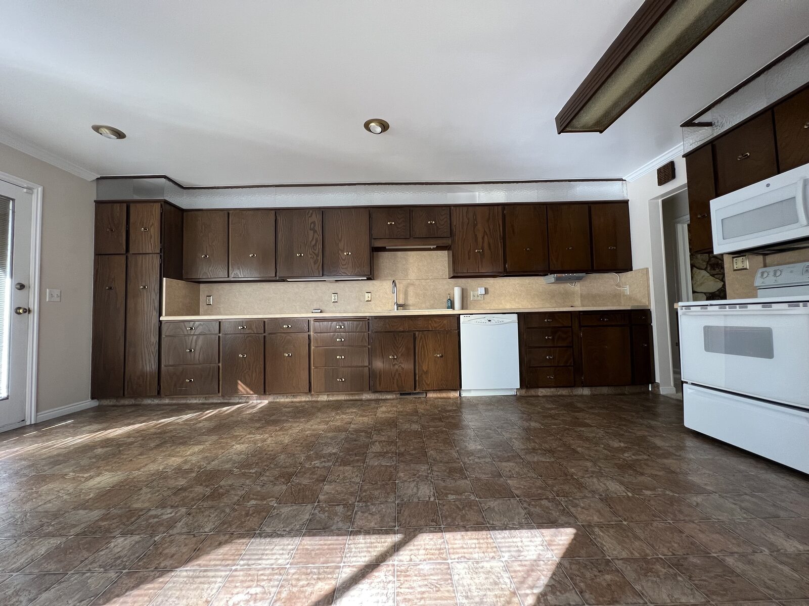 Kitchen before
