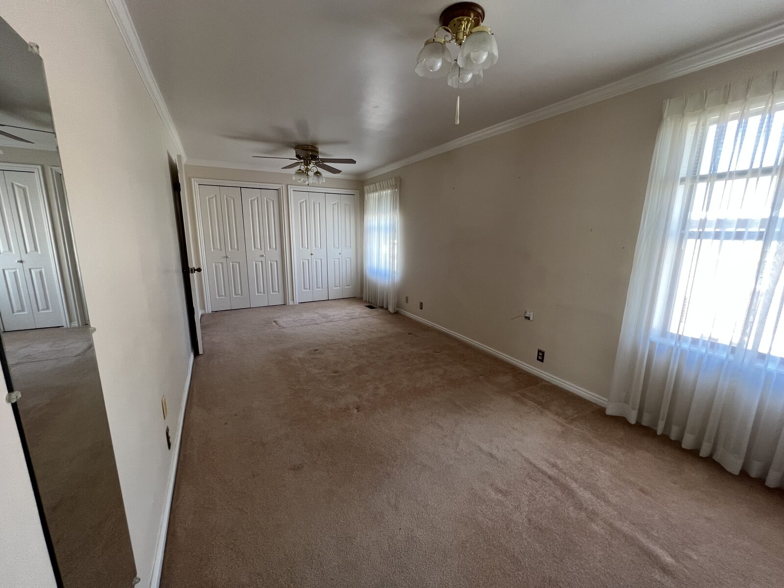 Master bedroom before